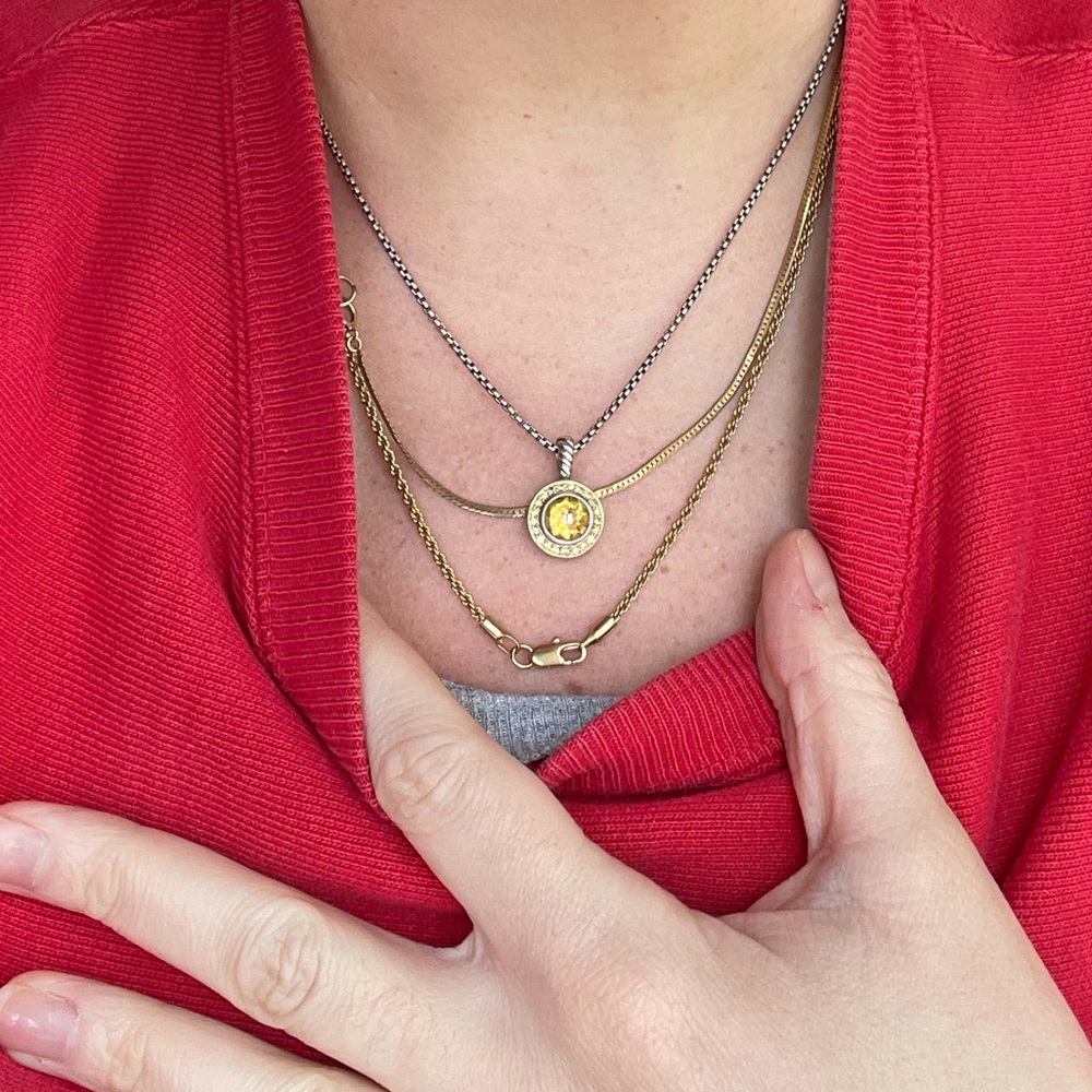 David Yurman Pendant Necklace.